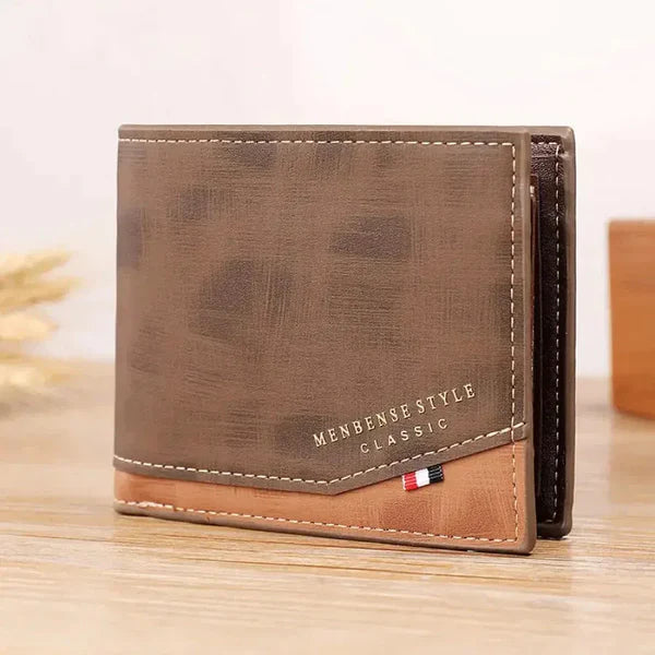 Carteira de Luxo Classic France - Couro Minimalista