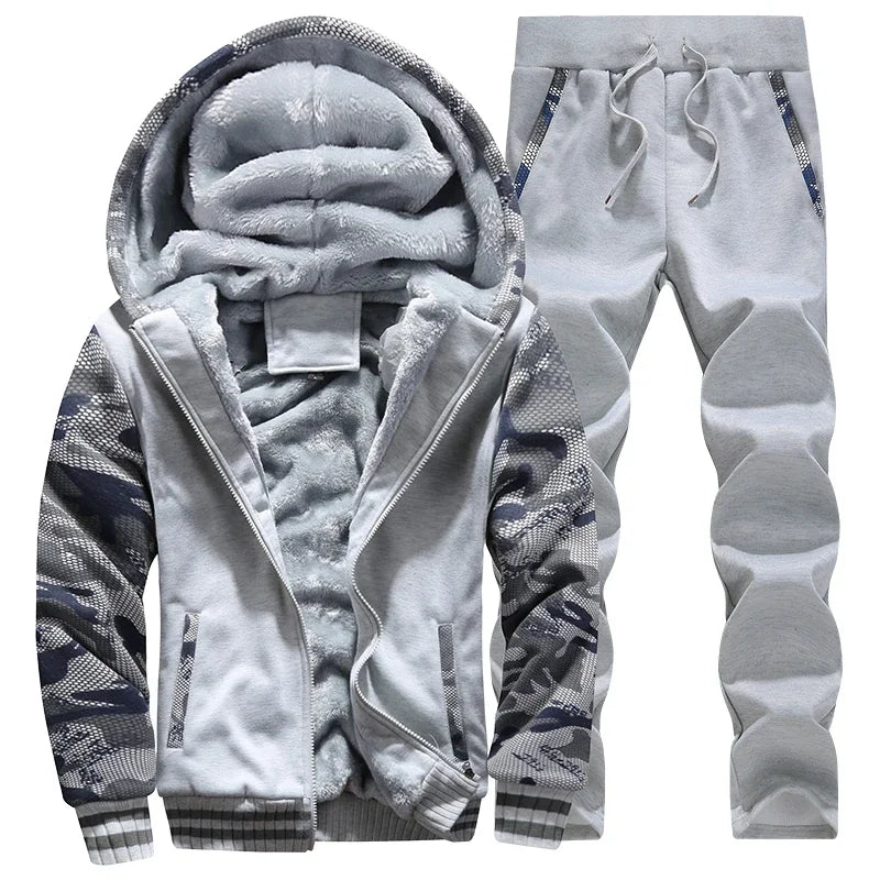 Conjunto Casual Winter | Jaqueta e Calça de Moletom
