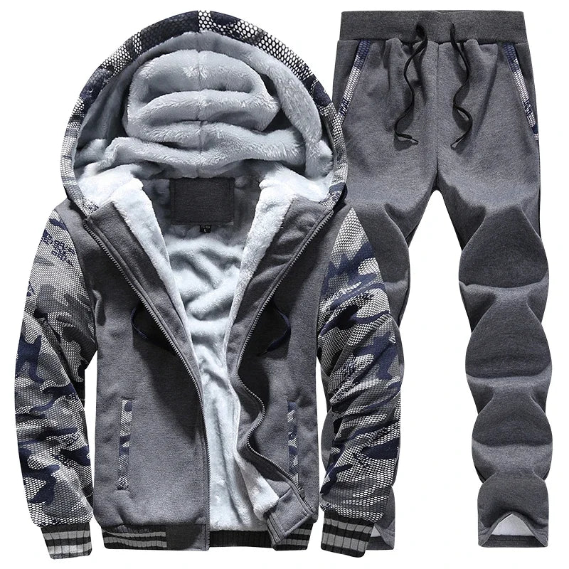 Conjunto Casual Winter | Jaqueta e Calça de Moletom